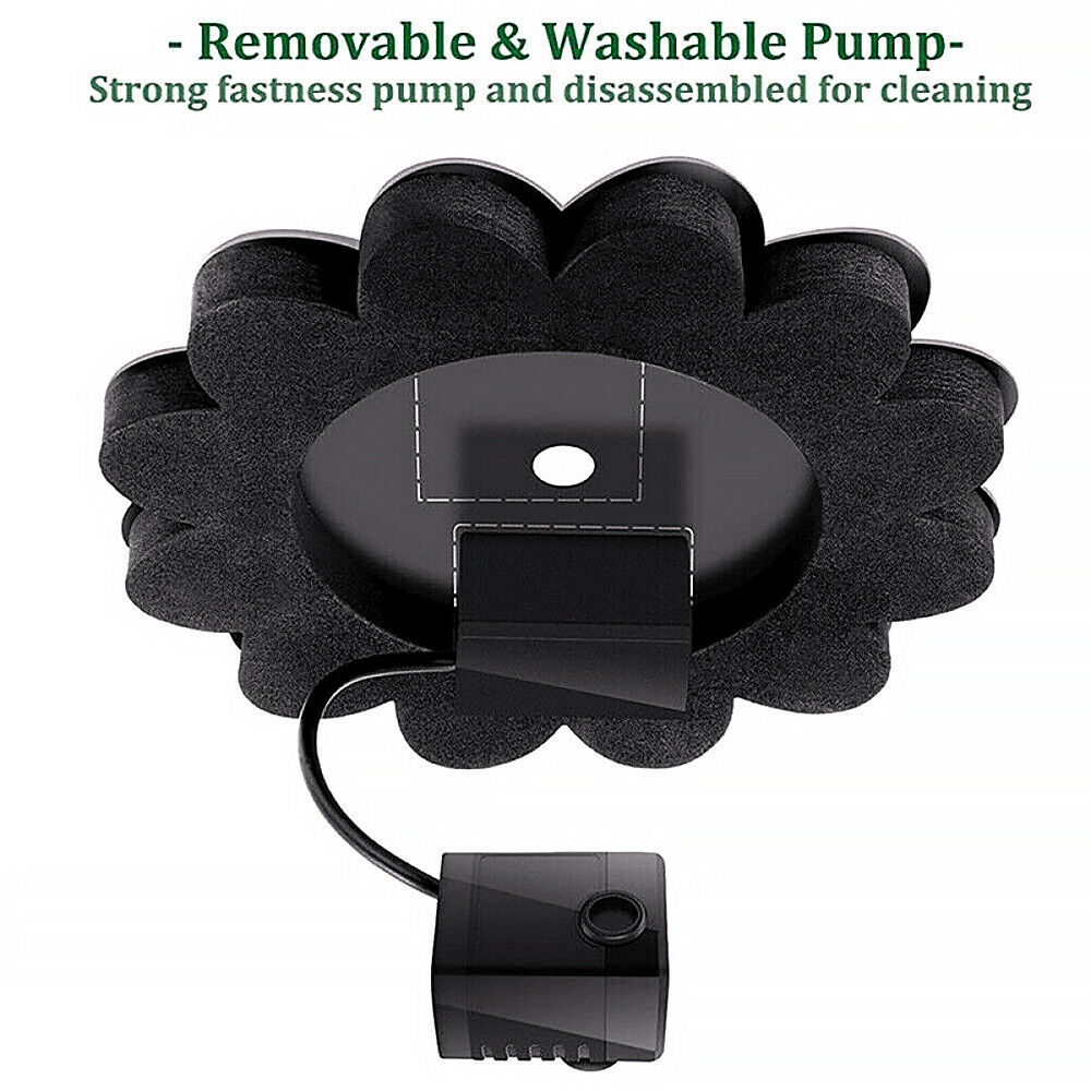 Floating Solar Fountain for Garden Ponds and Pools by HitMyNeed