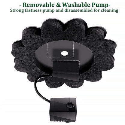 Floating Solar Fountain for Garden Ponds and Pools by HitMyNeed