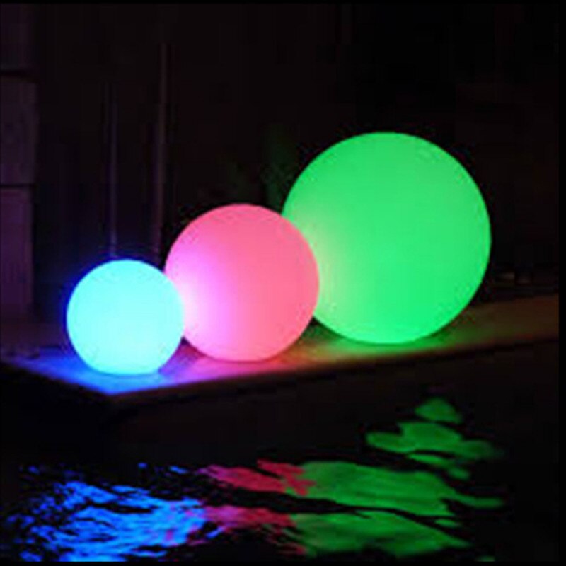 Floating Solar LED Pool Ball Light 34 cm by HitMyNeed