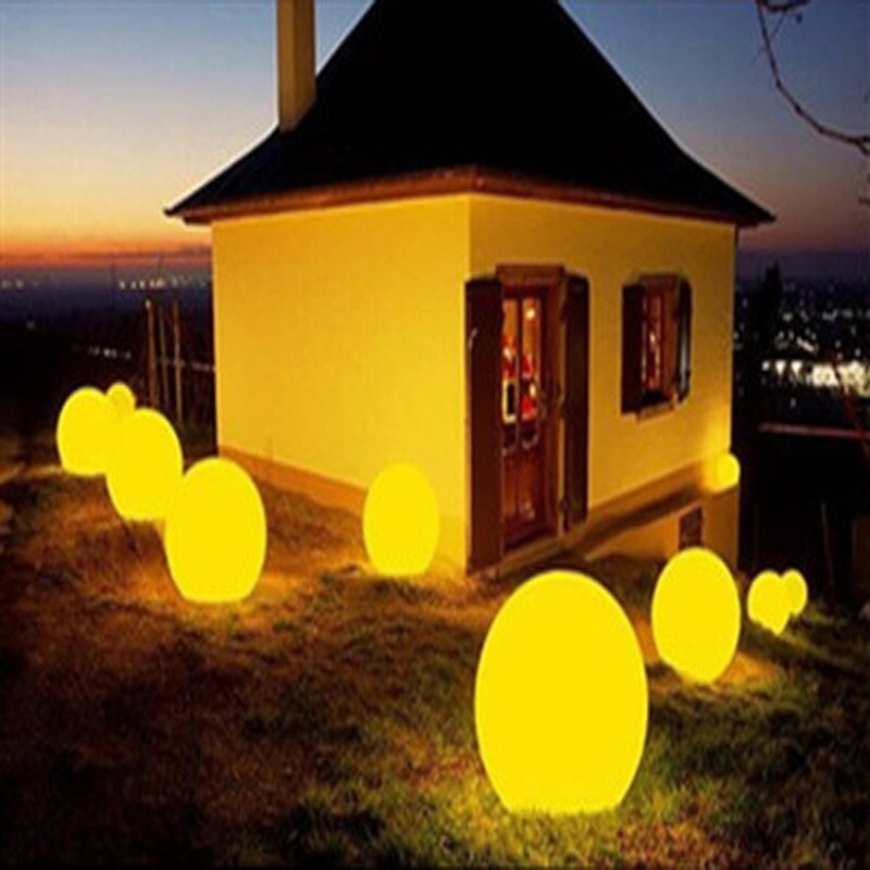 Floating Solar LED Pool Ball Light 34 cm by HitMyNeed