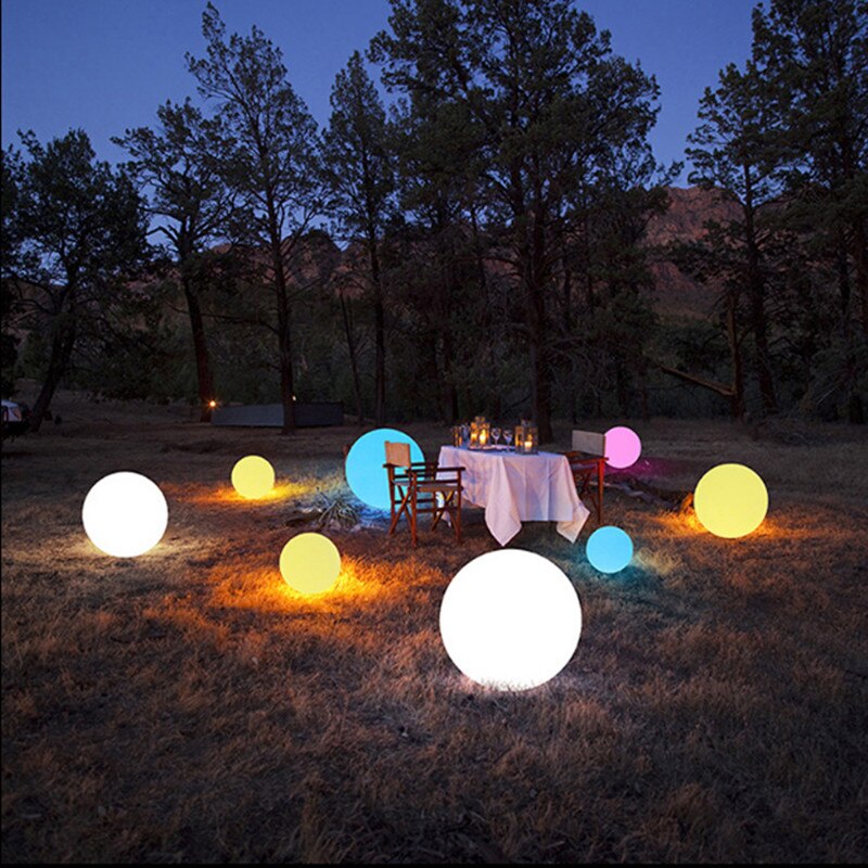 Floating Solar LED Pool Ball Light 34 cm by HitMyNeed