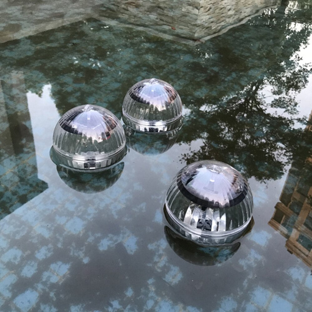 Floating Solar LED Pool Light, 7-Color Changing by HitMyNeed
