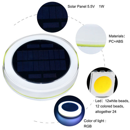 Floating Solar RGB Pool Light with Remote Control by HitMyNeed