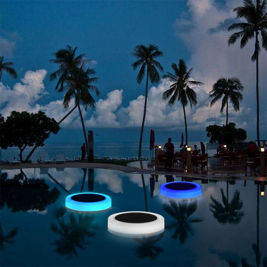 Floating Solar RGB Pool Light with Remote Control by HitMyNeed