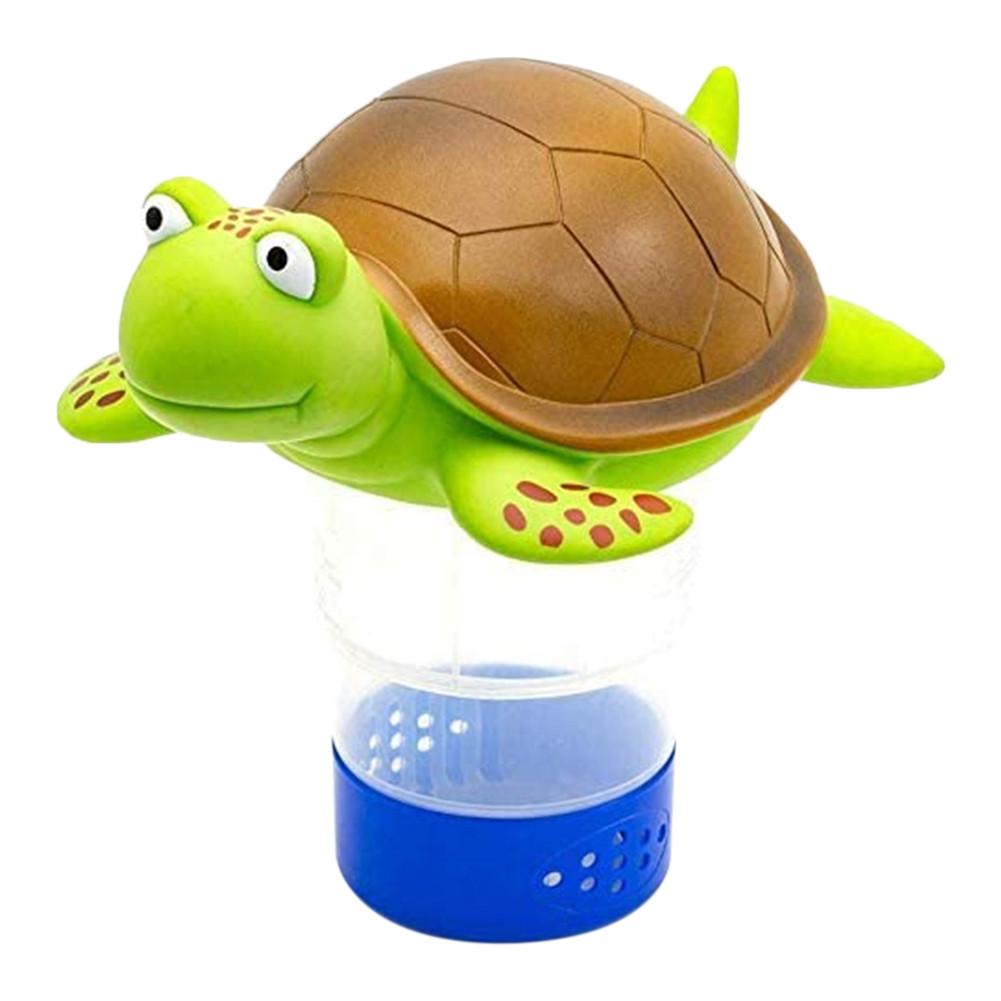 Floating Turtle Chlorine Dispenser for Pools & Spas by HitMyNeed