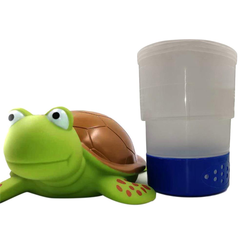 Floating Turtle Chlorine Dispenser for Pools & Spas by HitMyNeed