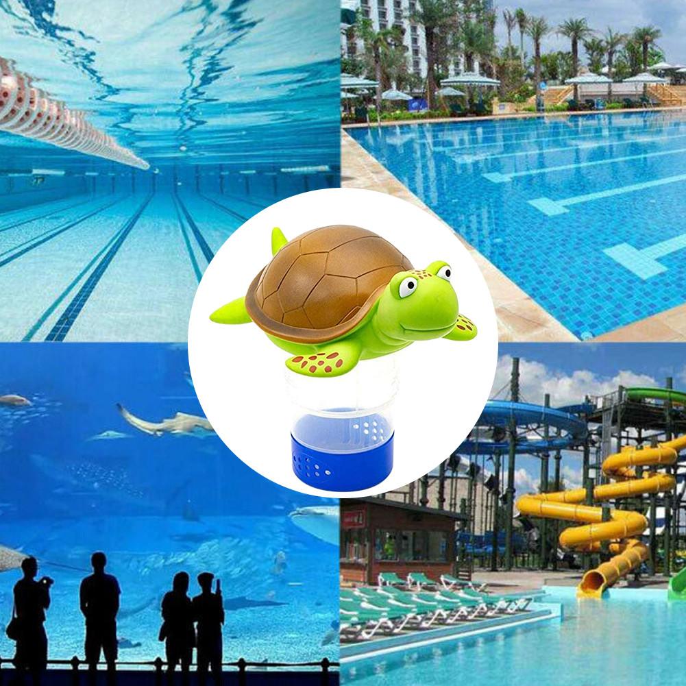 Floating Turtle Chlorine Dispenser for Pools & Spas by HitMyNeed