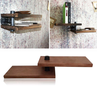 Floating Wooden Wall Bookshelf 50 x 15 x 15 cm by HitMyNeed