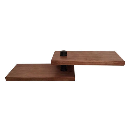 Floating Wooden Wall Bookshelf 50 x 15 x 15 cm by HitMyNeed