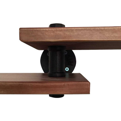Floating Wooden Wall Bookshelf 50 x 15 x 15 cm by HitMyNeed