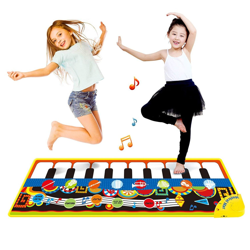Floor Piano Mat Musical Carpet for Kids by HitMyNeed