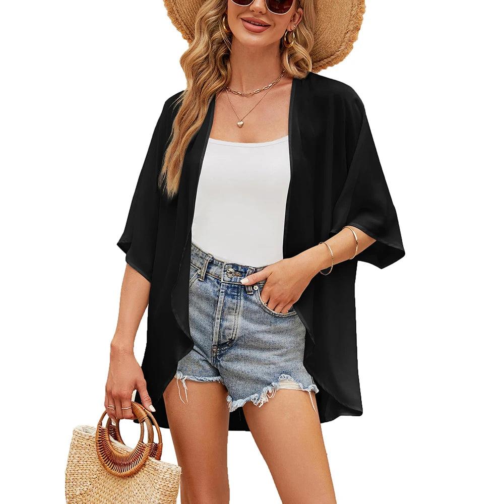 Floral Print Kimono Cover Up for Women kwglg232915k 5xl by HitMyNeed