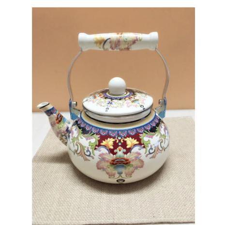 Floral Teapot Kettle 2.5L with Lid and Handle by HitMyNeed