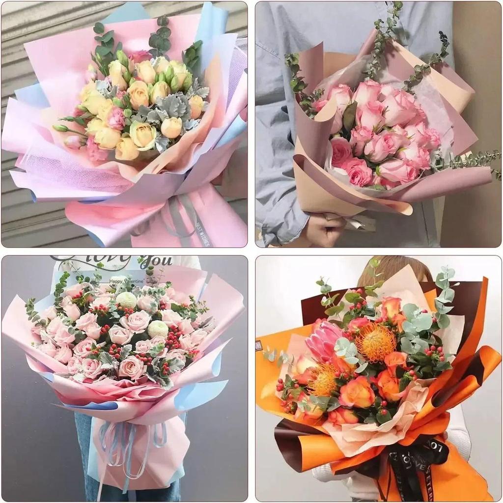 Florist Paper Sheets Bouquet Wrapper (10 Pack) by HitMyNeed