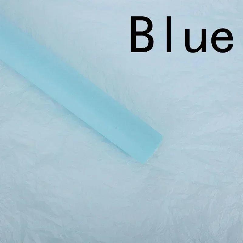Florist Paper Sheets Bouquet Wrapper (10 Pack) blue by HitMyNeed