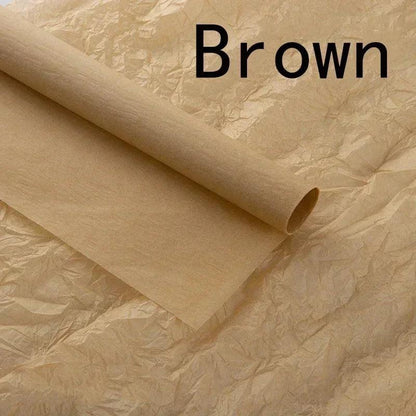 Florist Paper Sheets Bouquet Wrapper (10 Pack) brown by HitMyNeed