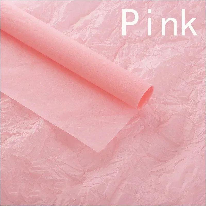 Florist Paper Sheets Bouquet Wrapper (10 Pack) pink by HitMyNeed
