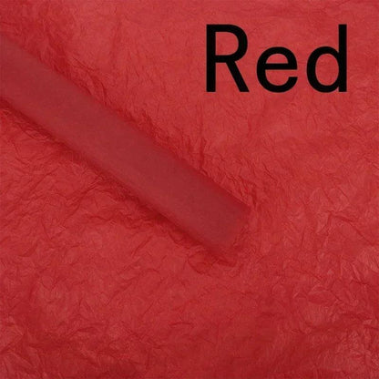 Florist Paper Sheets Bouquet Wrapper (10 Pack) red by HitMyNeed