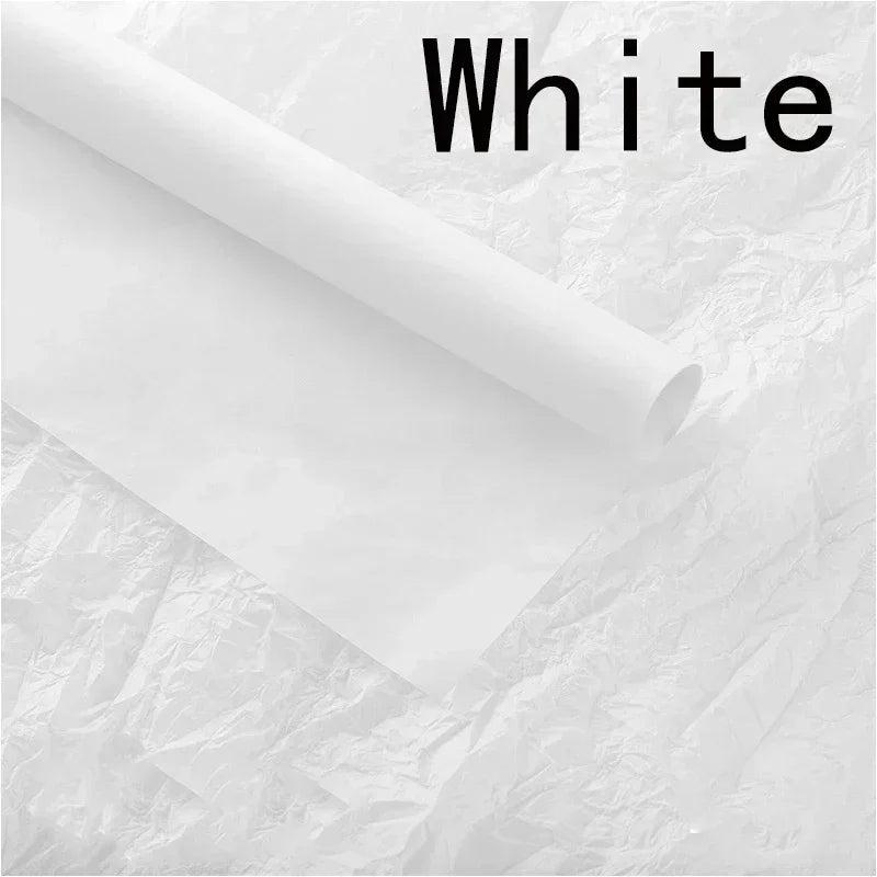 Florist Paper Sheets Bouquet Wrapper (10 Pack) white by HitMyNeed