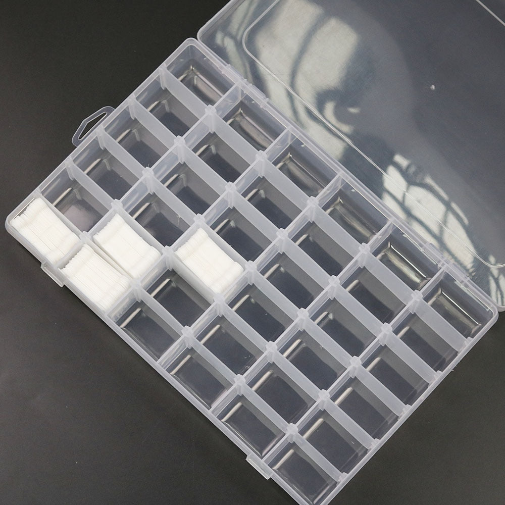 Floss Organizer 36-Grid Transparent Storage Box by HitMyNeed
