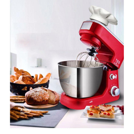 Flour Mixer Machine 4L, 600W Stand Dough Mixer by HitMyNeed