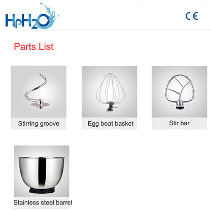 Flour Mixer Machine 4L, 600W Stand Dough Mixer by HitMyNeed