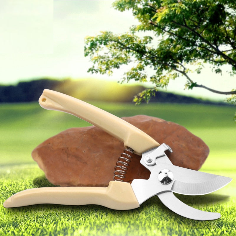 Flower Scissors Gardening Tool with Curved or Straight Blade by HitMyNeed