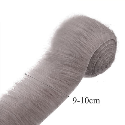 Fluffy Faux Fur Ribbon for Crafts & Decor 1.5m by HitMyNeed