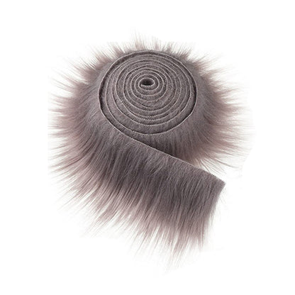 Fluffy Faux Fur Ribbon for Crafts & Decor 1.5m by HitMyNeed