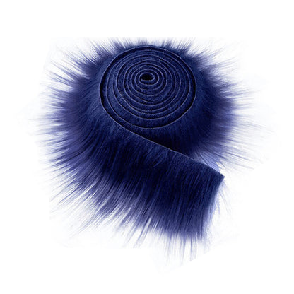 Fluffy Faux Fur Ribbon for Crafts & Decor 1.5m by HitMyNeed