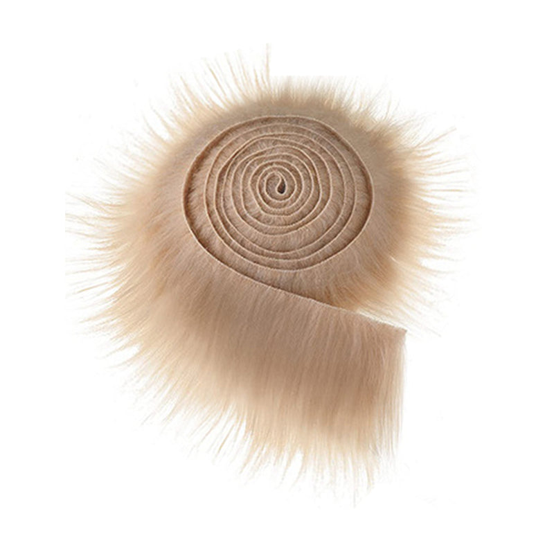 Fluffy Faux Fur Ribbon for Crafts & Decor 1.5m by HitMyNeed