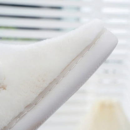Fluffy Plush Cat House Slippers for Women & Men by HitMyNeed