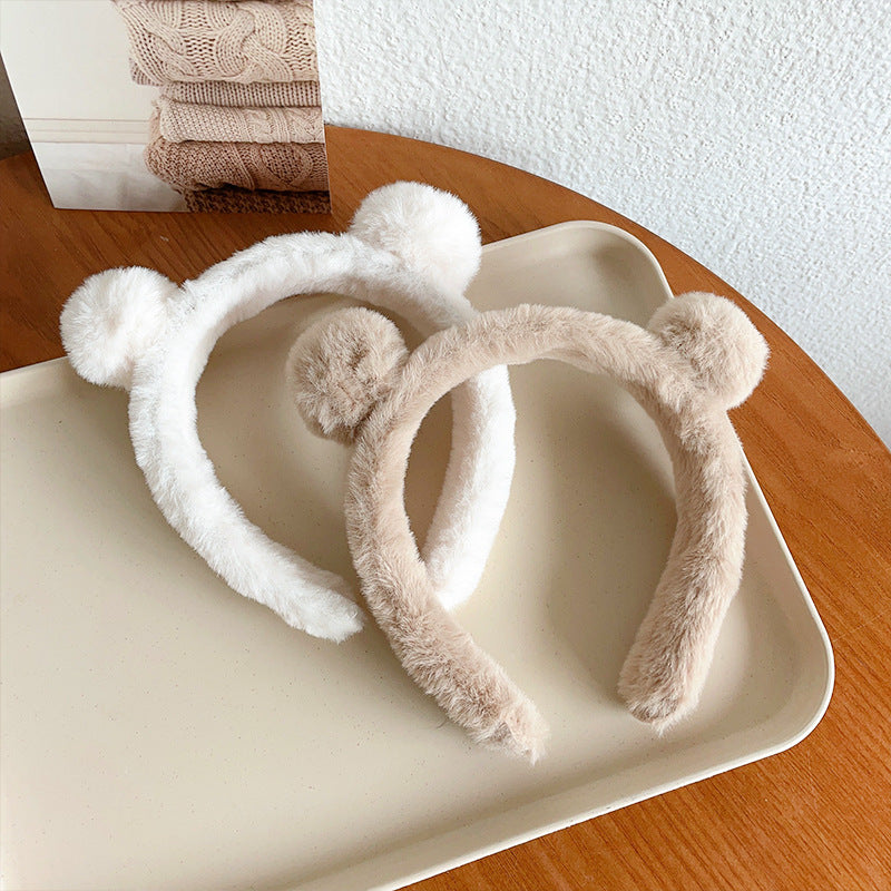 Fluffy Teddy Bear Ears Headband for Kids & Adults by HitMyNeed