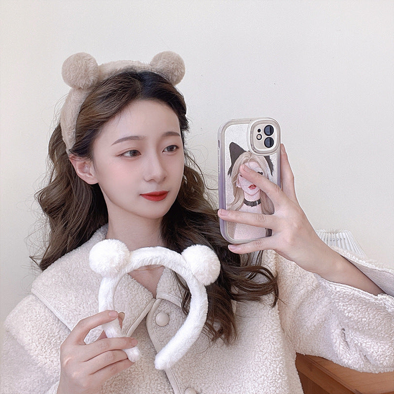 Fluffy Teddy Bear Ears Headband for Kids & Adults by HitMyNeed