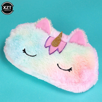 Fluffy Unicorn Pencil Case for Kids by HitMyNeed
