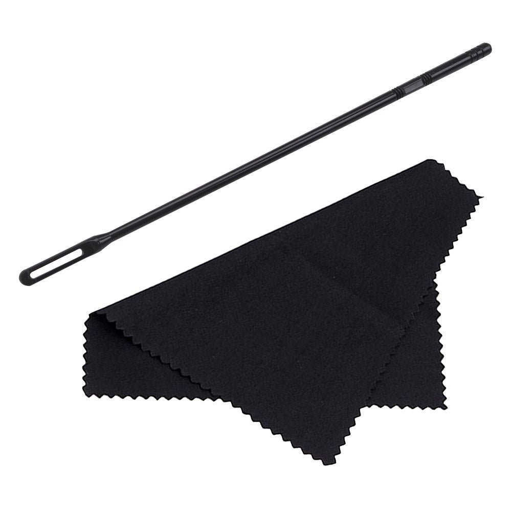 Flute Cleaning Rod with Reusable Cloth Set by HitMyNeed