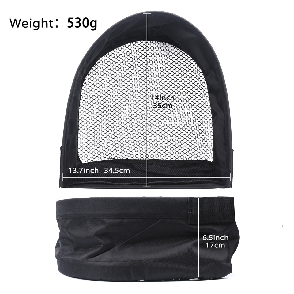 Fly Fishing Stripping Basket with Foldable Bag by HitMyNeed