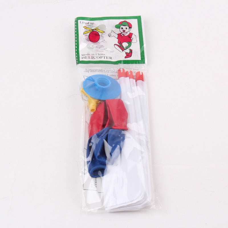 Flying Balloon Helicopter Toy Set for Kids by HitMyNeed