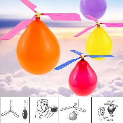 Flying Helicopter Balloon Toy for Kids Parties by HitMyNeed