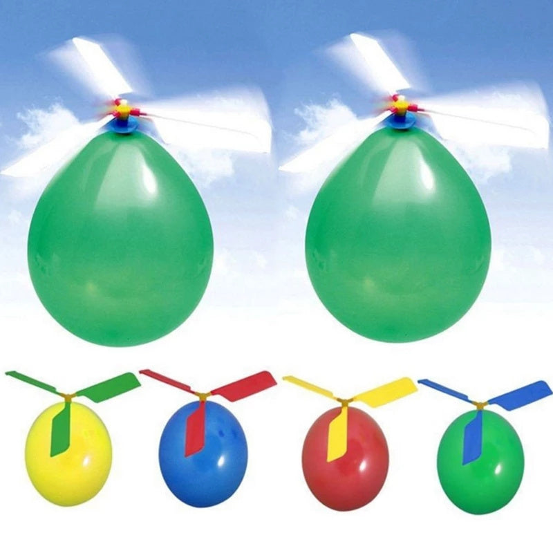 Flying Helicopter Balloon Toy for Kids Parties by HitMyNeed