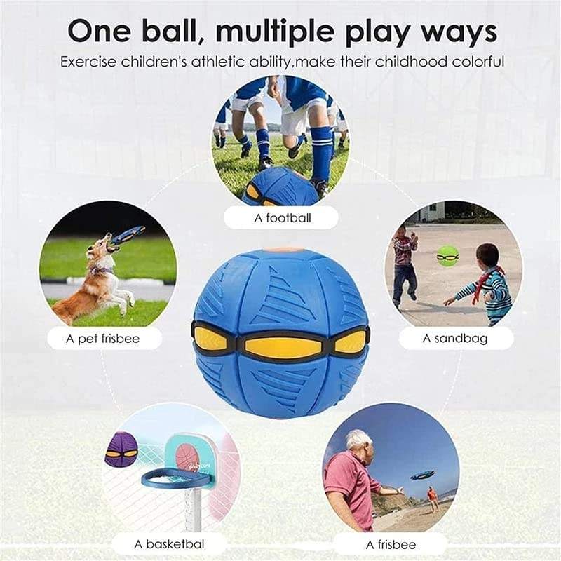 Flying UFO Disc Ball Outdoor Kids Throw Toy by HitMyNeed