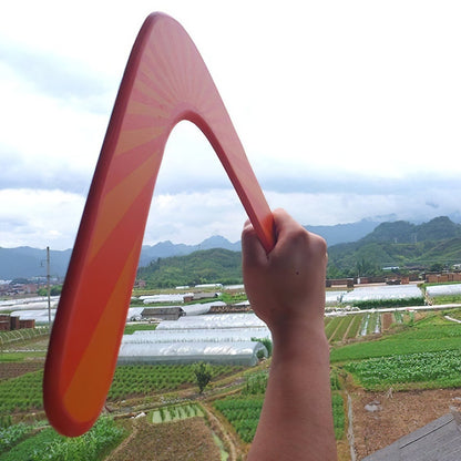 Flying Wooden Boomerang for Outdoor Play by HitMyNeed
