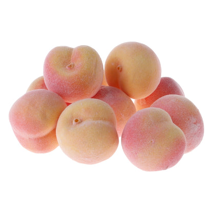Foam Artificial Peaches Set of 20 by HitMyNeed