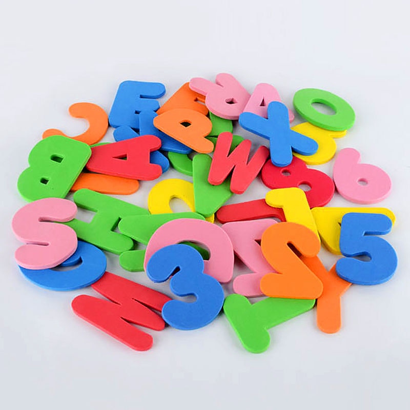 Foam Bathtub Alphabet and Number Letters 36pcs by HitMyNeed