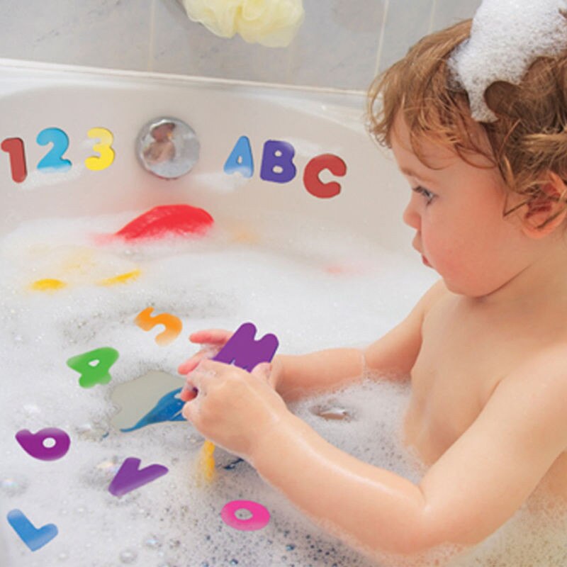 Foam Bathtub Alphabet and Number Letters 36pcs by HitMyNeed