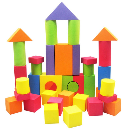 Foam Building Blocks 38-Piece Kids Toy Set by HitMyNeed
