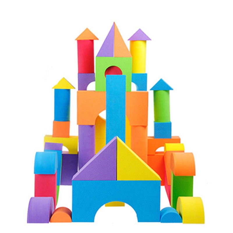 Foam Building Blocks 38-Piece Kids Toy Set by HitMyNeed