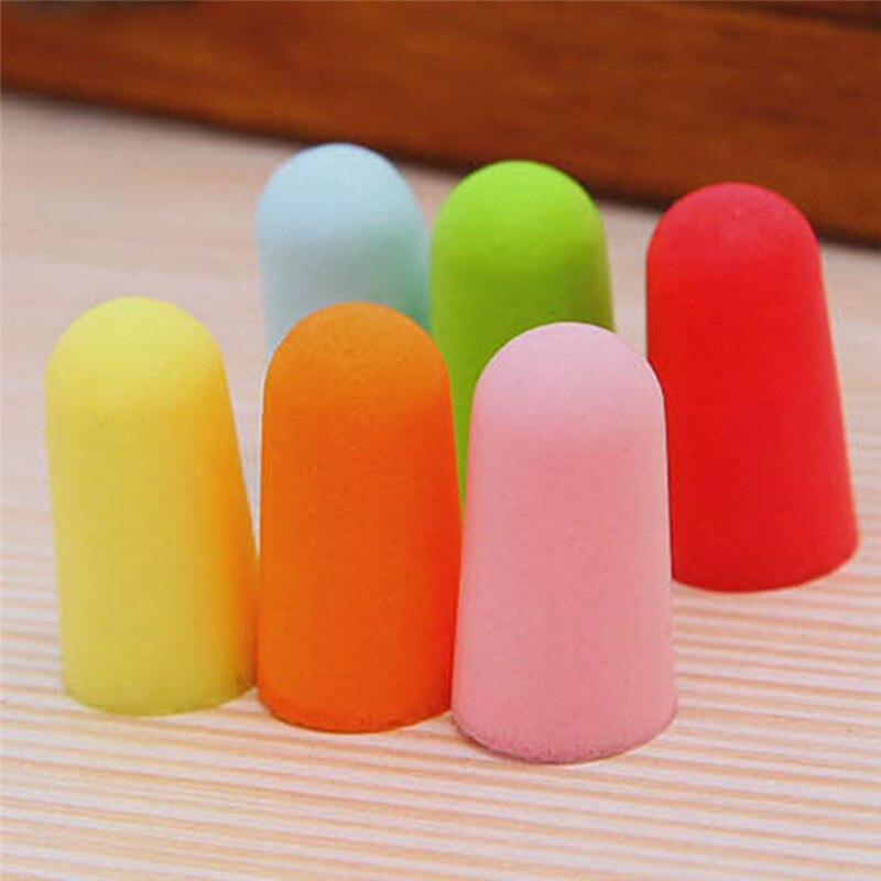 Foam Earplugs Noise Reduction (10 Pairs, PU Foam) by HitMyNeed