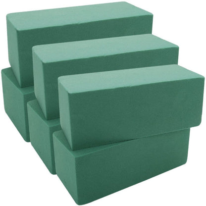 Foam Floral Bricks for Flower Arrangements (6 Pack) by HitMyNeed