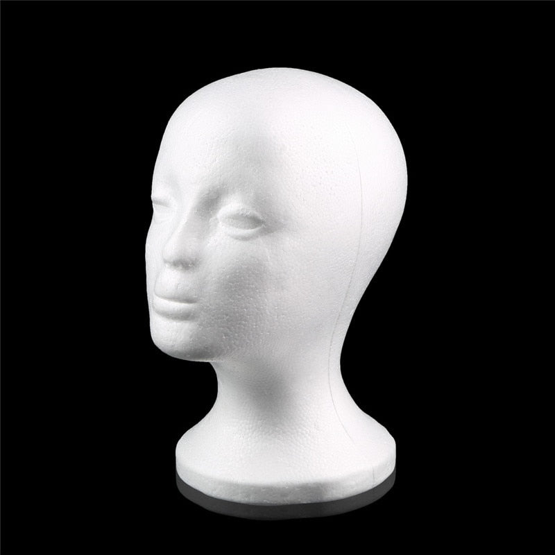 Foam Mannequin Head Display Stand for Accessories by HitMyNeed